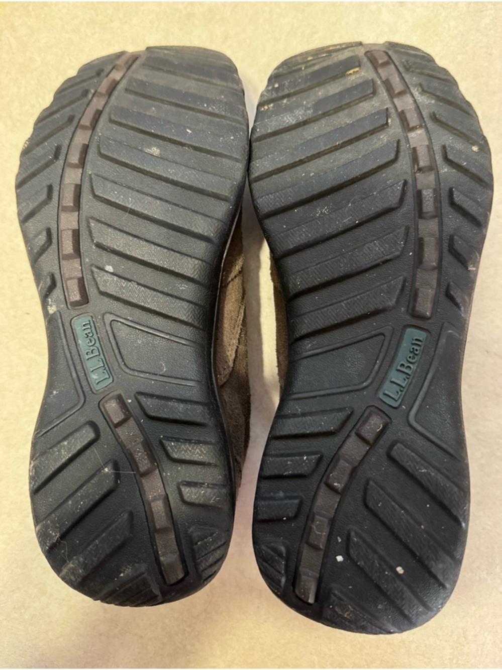 L.L. Bean Women’s Dark Brown Suede Slip-On Loafers - Picture 3 of 3